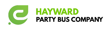 hayward party bus company logo