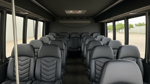 san mateo 25 passenger minibus interior