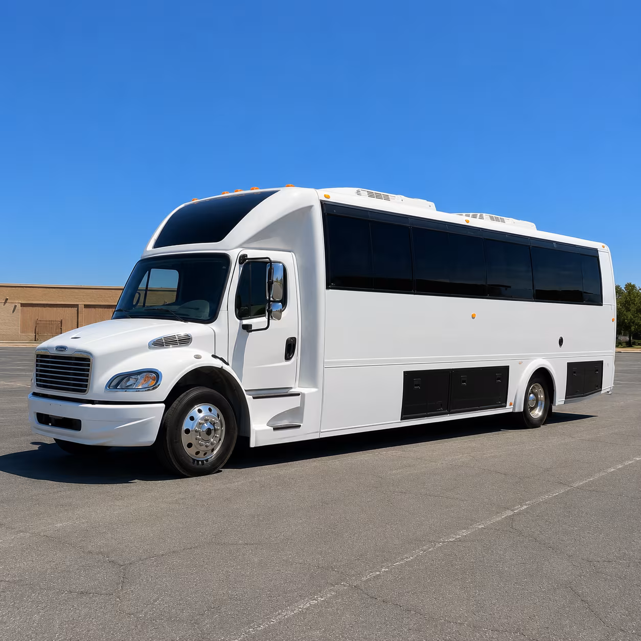 30 Passenger Party Bus Exterior