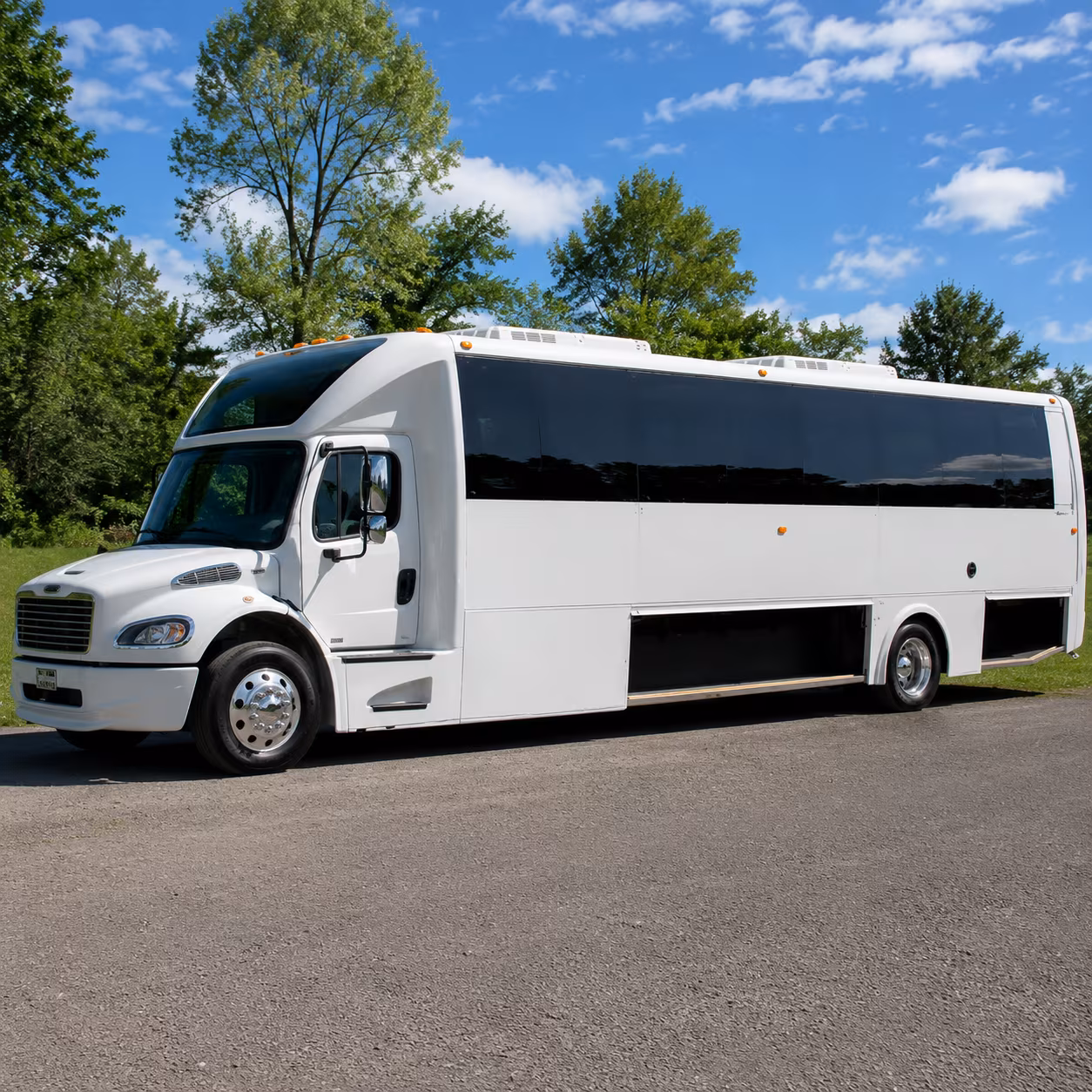 40 Passenger Party Bus Exterior
