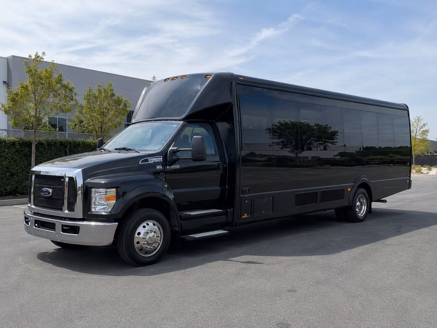 50 Passenger Party Bus Exterior