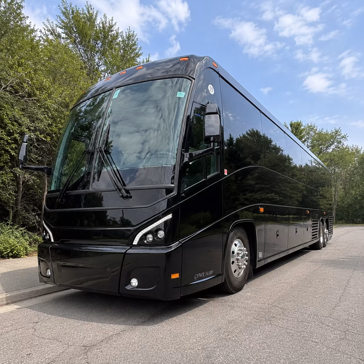 40-56 Passenger Charter Bus Exterior