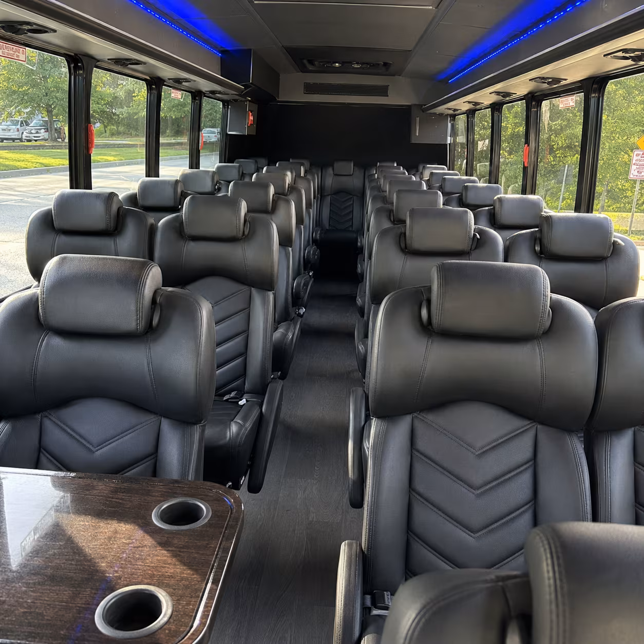 15-35 Passenger Minibus Inside