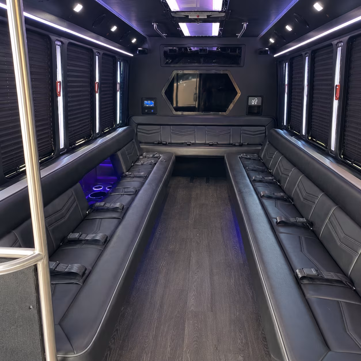 San Mateo Concert & Music Festival Transportation onboard seating