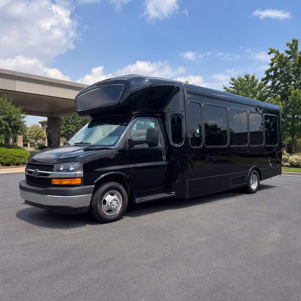 San Mateo Private Event Transportation onboard seating