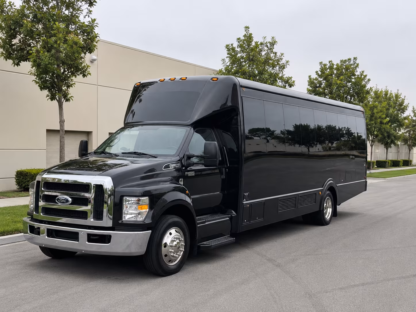 San Mateo Prom & Homecoming Transportation party bus interior