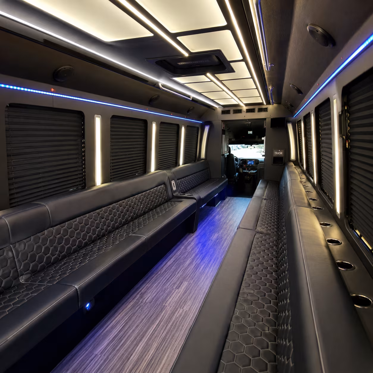 San Mateo Winery Tour & Pub Crawl Transportation party bus exterior